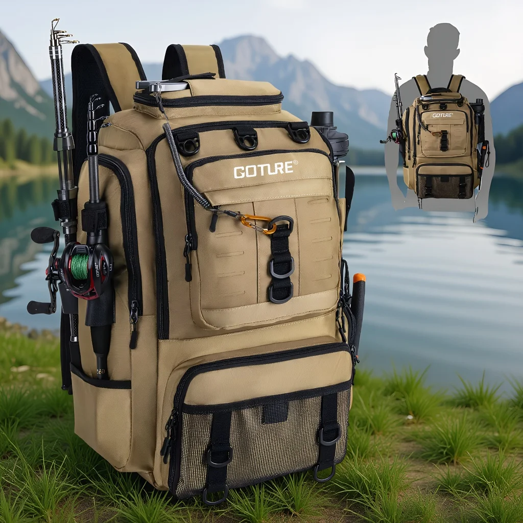 Goture Waterproof Fishing Tack - Fishing Equipment Bag 评论和价格