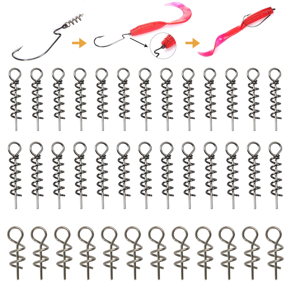 30pcs Stainless Steel Spring L - Fishing Equipment Carp 评论和价格
