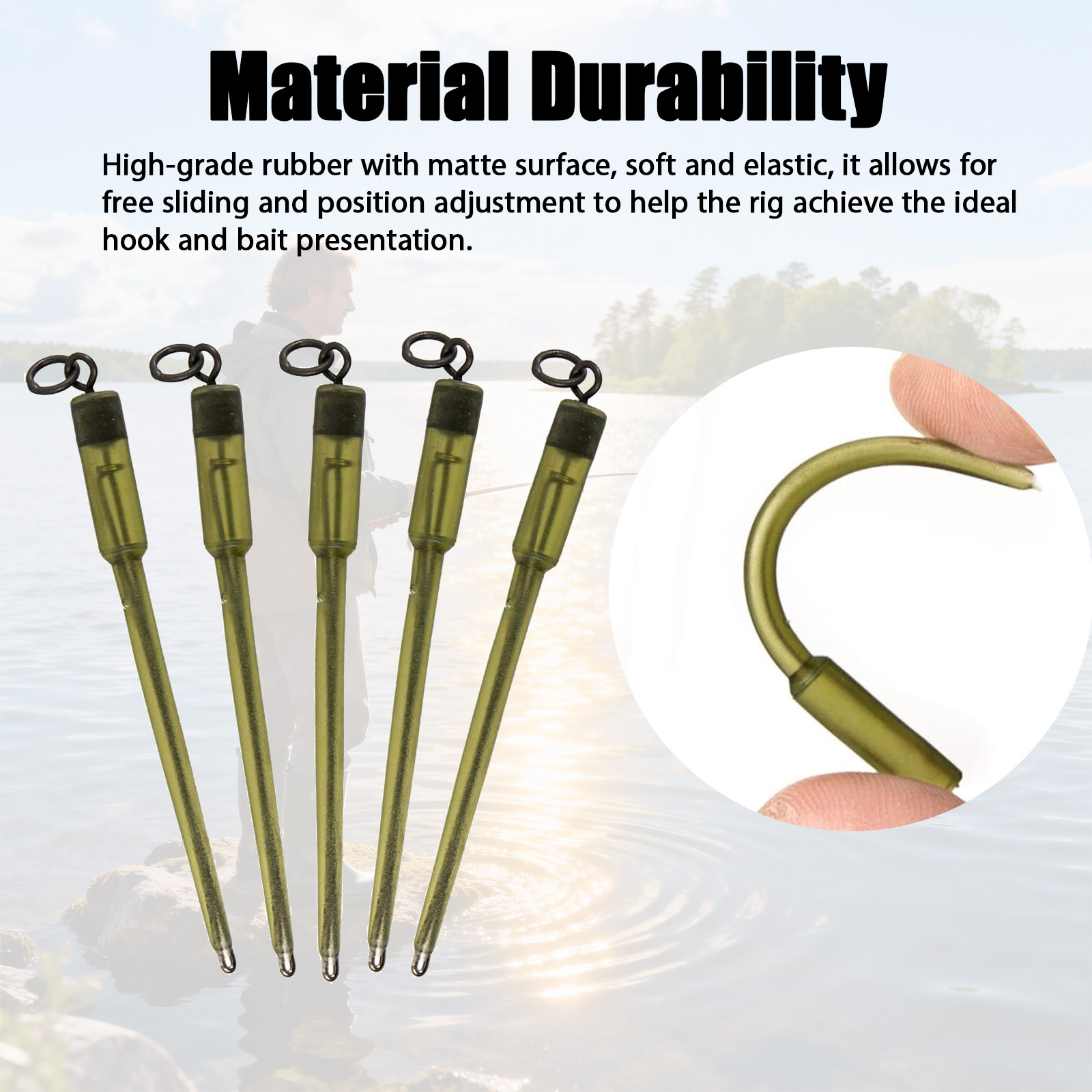 9KM PVA Bag Stems For Carp Fis - Ice Fishing Tip Up 评论和价格