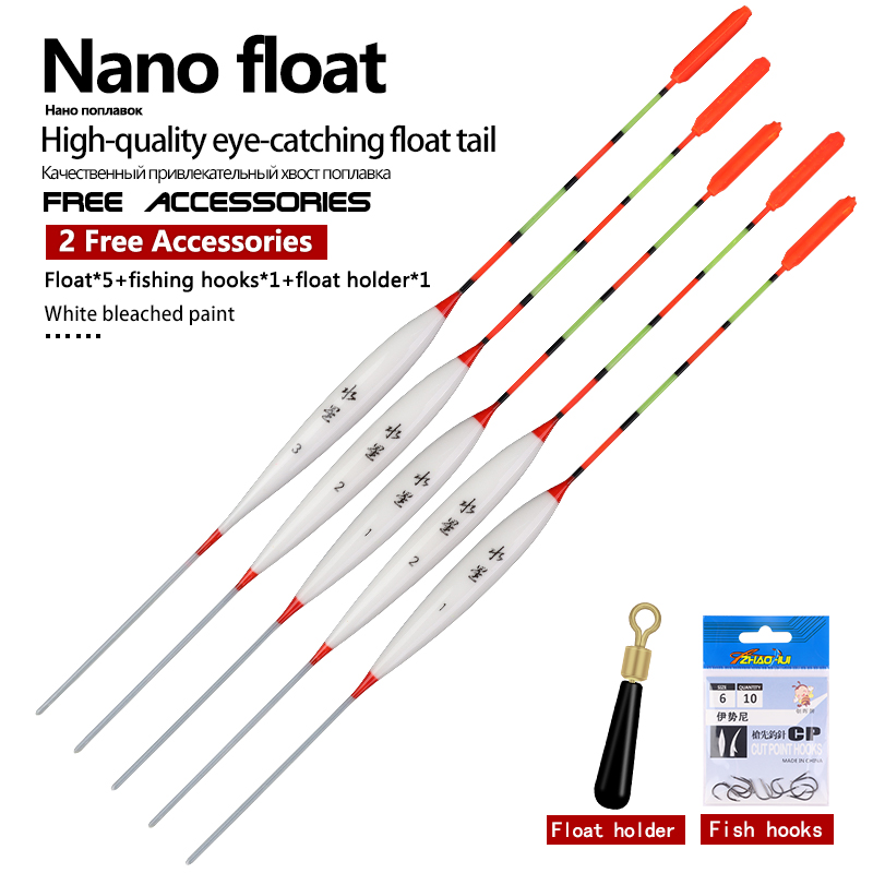 5PCS Fresh Water Fishing Float - Fishing Equipment Bag 评论和价格