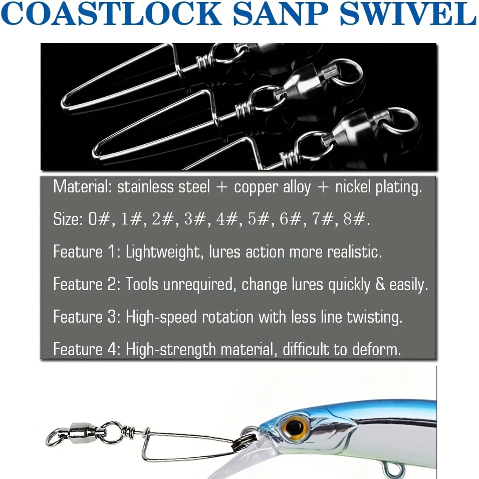10pcs Durable Stainless Steel  - Ice Fishing Tip Up 评论和价格