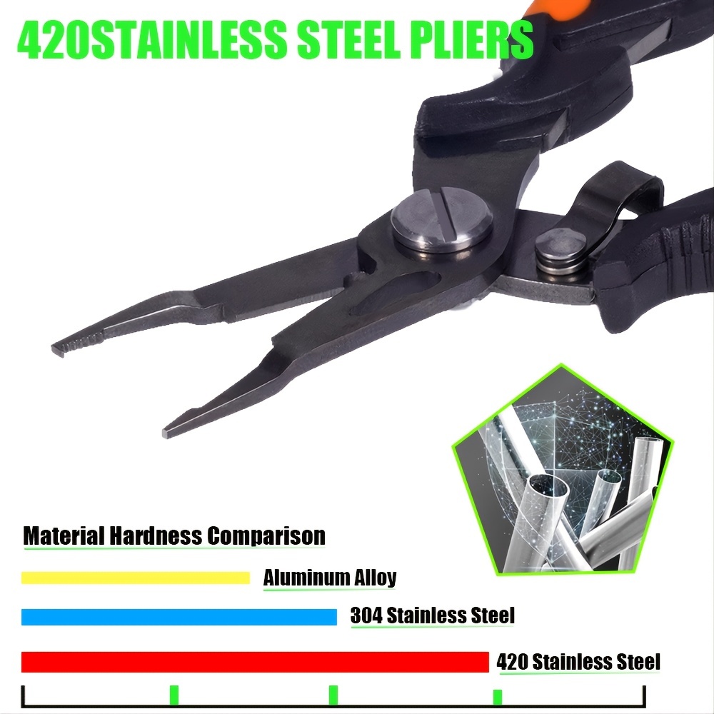 1Pcs Durable Stainless Steel F - Fishing Equipment Price 评论和价格